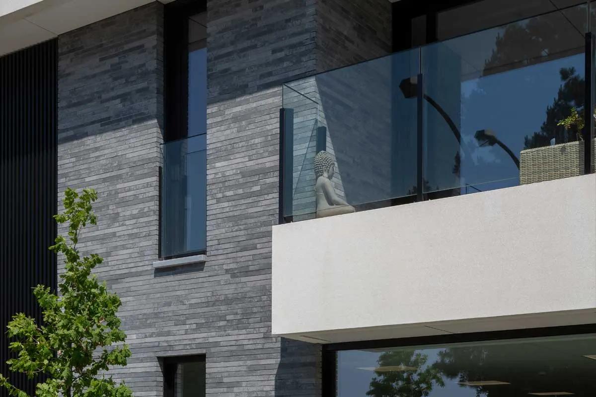 Glazen balustrade, foto 1